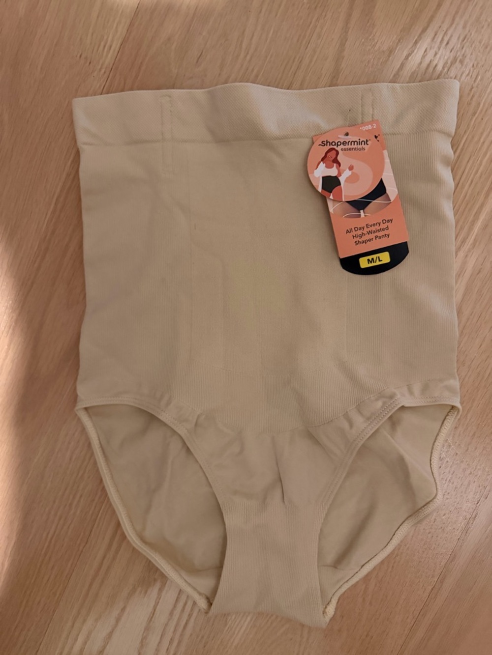 Shapermint High-Waist Shaper Panty in Light Beige (M/L)